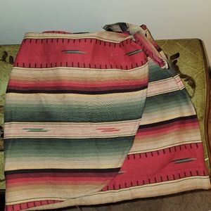 VINTAGE 90s YES WRAP/MINI SKIRT/ SIZE 7